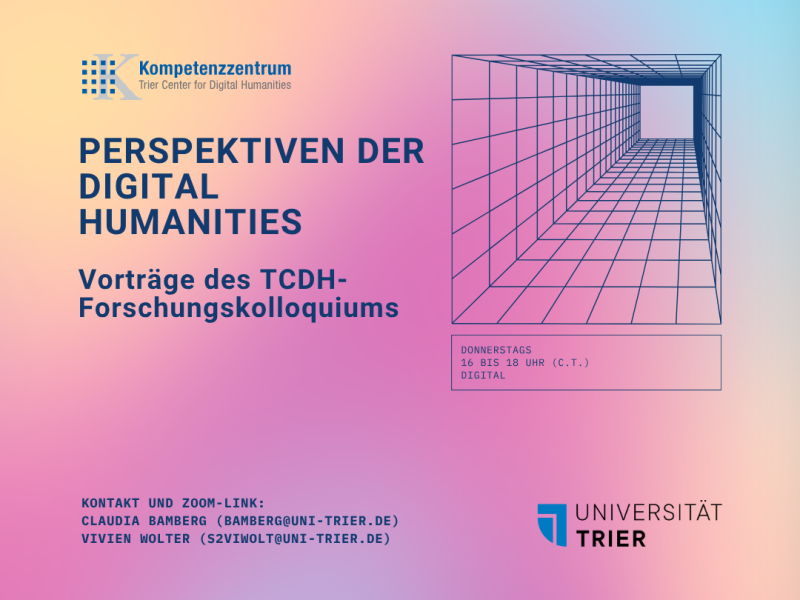 TCDH-Forschungskolloquium